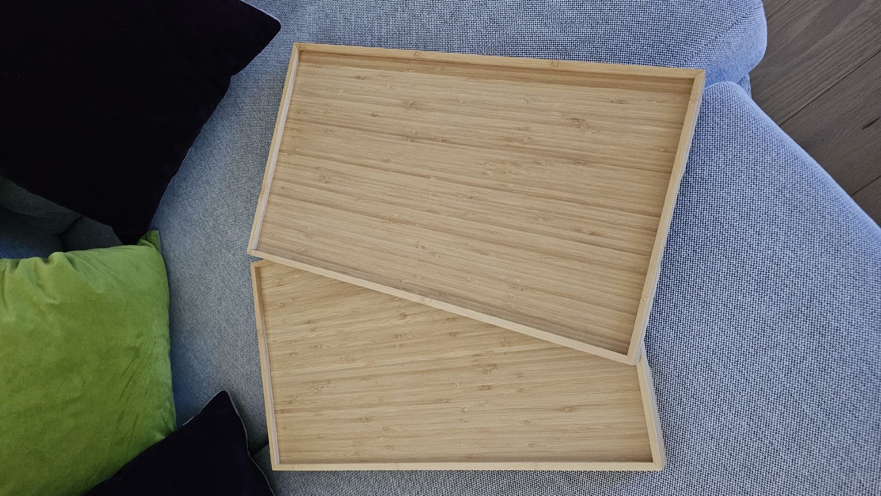 Ikea Servierplatten: 2x IKEA RESGODS Tablett aus Bambus  – Gebraucht aus Zürich von Emendez 1