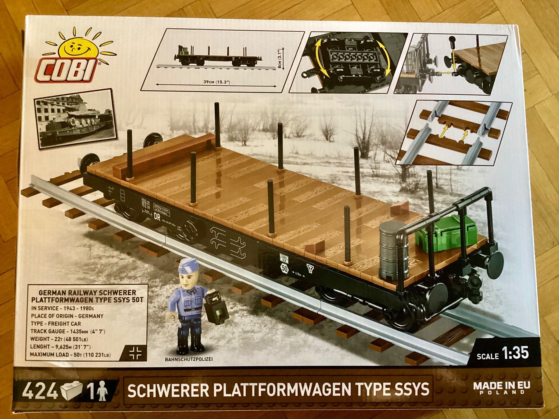 Cobi Kit di costruzioni: COBI 6284, Güterwagen der DRG. Epoche II – Nuovo (secondo la descrizione) da Vacallo venduto da G1965 1