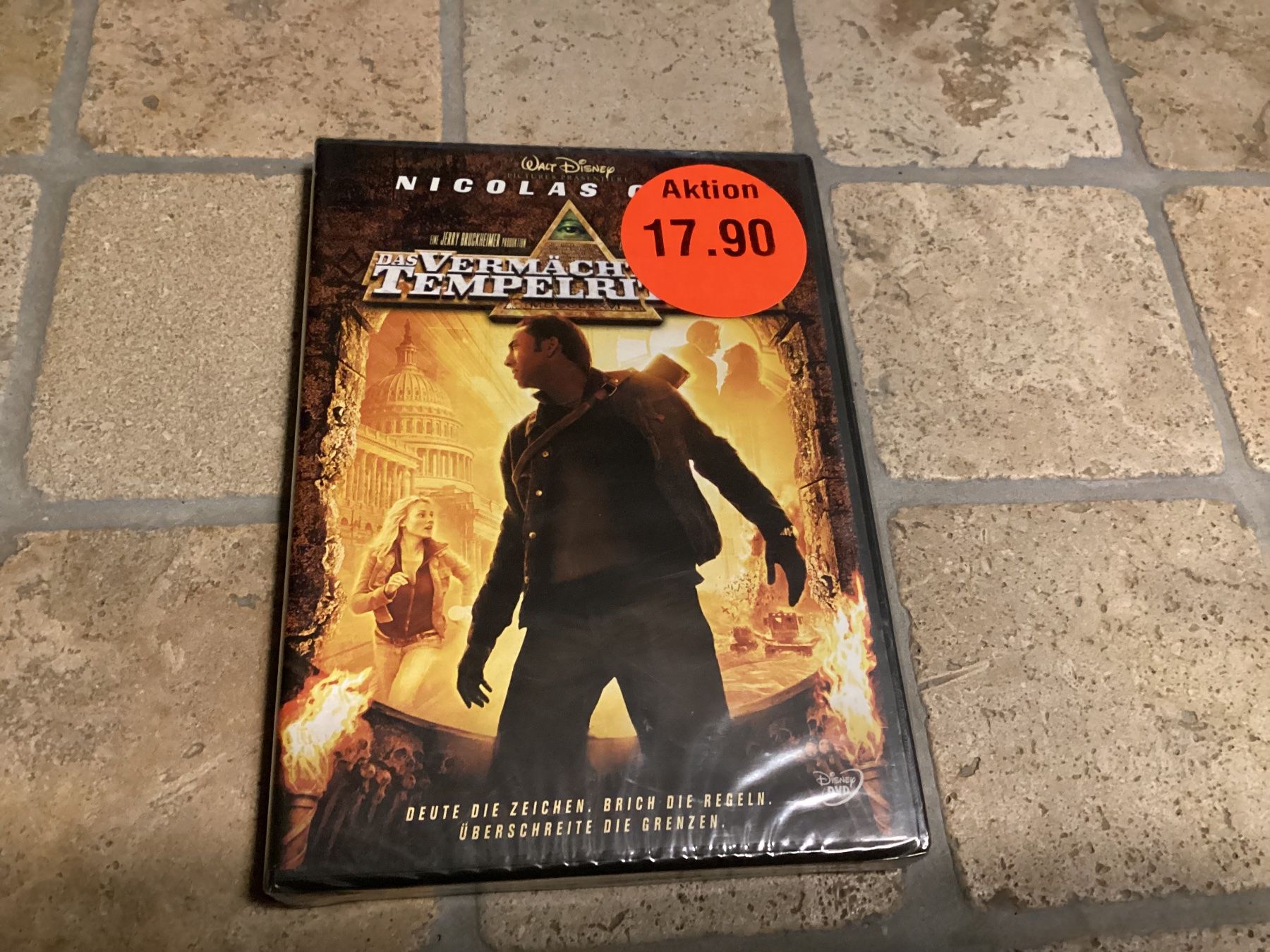 Tutti i DVDs: DVD, Das Vermächtnis der Tempelritter, Nicolas Cage – Nuovo e nell'imballaggio originale da Mörschwil venduto da Monzar