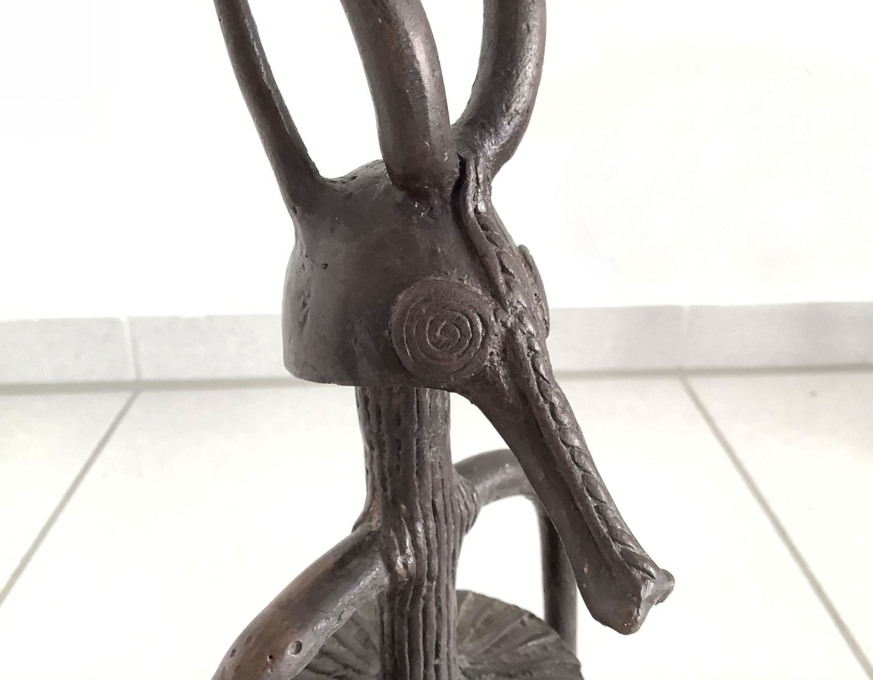 Sculture & Statue: Afrikanische Bronze-Figur aus Obervolta – Usato da Horw venduto da bgr2000 2