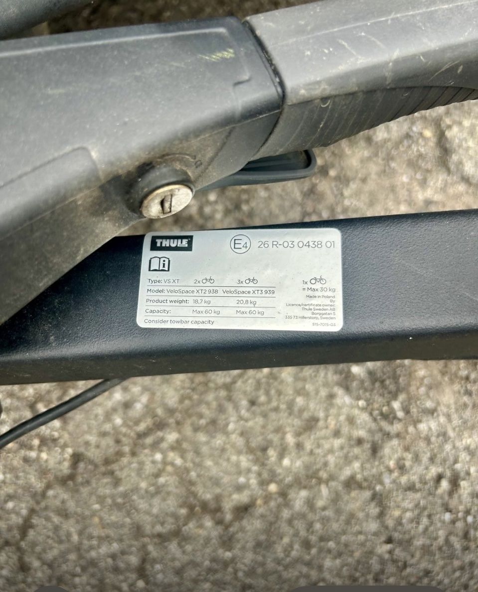 Supports de vélo: Fahrradträger Thule – D'occasion à Kleinlützel par Clearbam 2