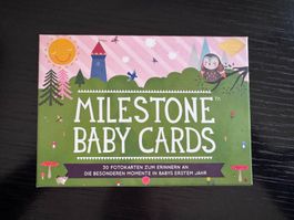 Milestone Baby Cards - Fotokarten für das erste Jahr!