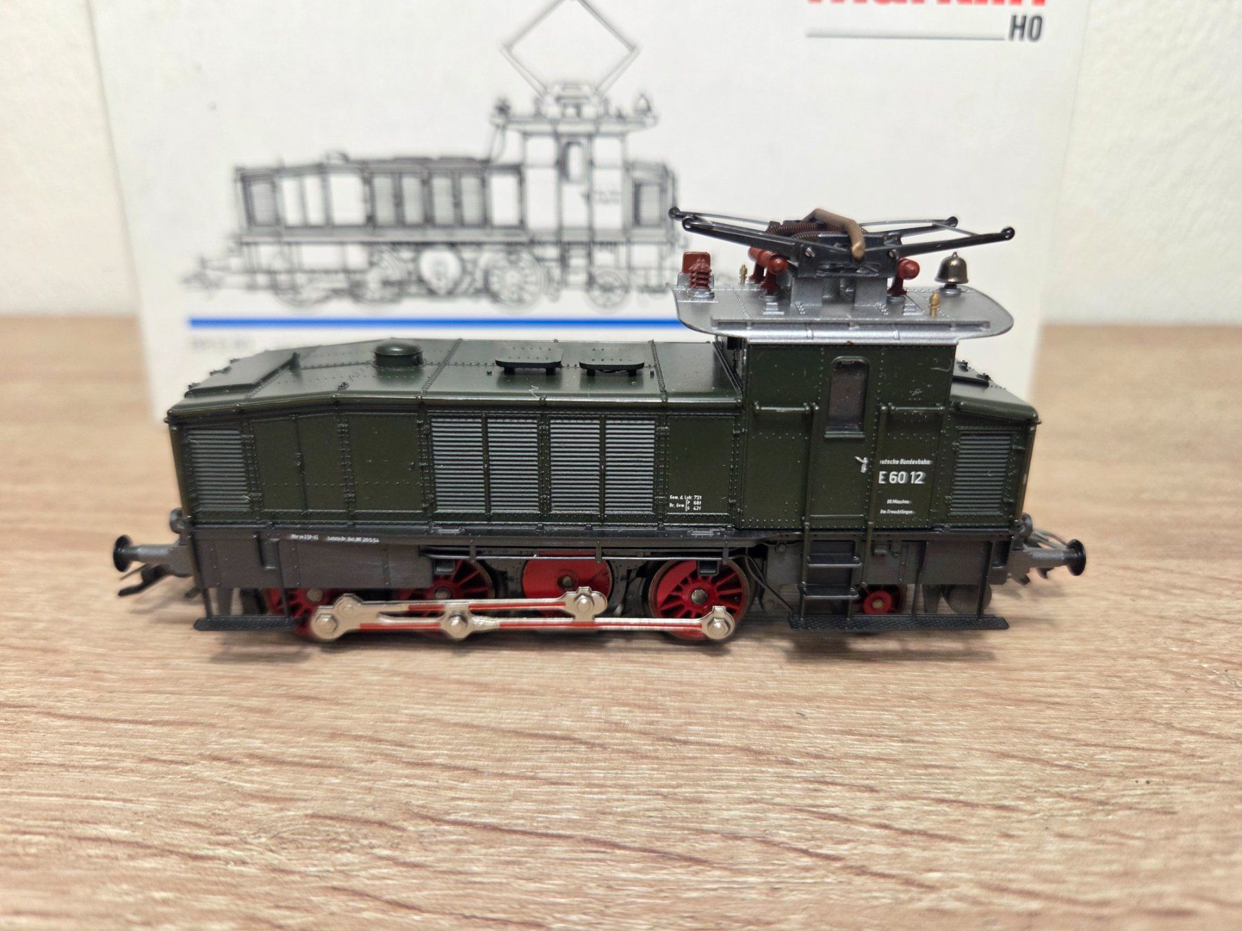 Märklin Trains électriques: Märklin 3456 E-Lok BR E 60 DB Digital H0 – Neuf avec emballage d'origine à St-Aubin-Sauges par Lo_Go