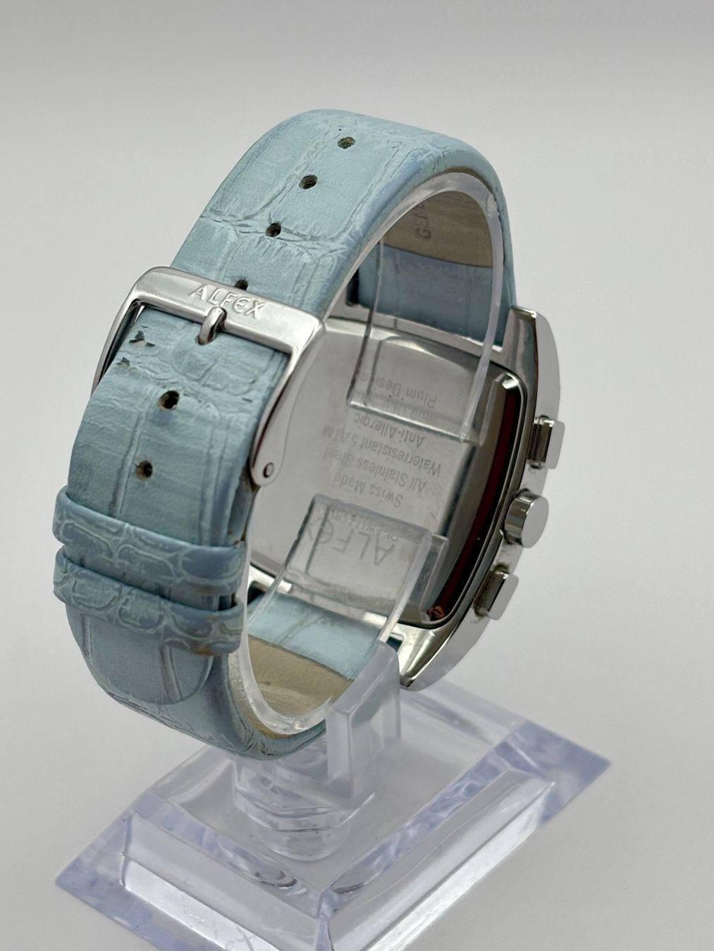 Alfex Uhren: ALFEX CHRONOGRAPH DAMENUHR – Gebraucht aus Rorschach von ZeitWerk.10 8