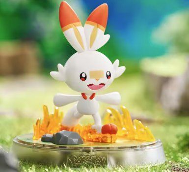 Figuren: Pokemon Scorbunny Figur, – Neu und originalverpackt aus Hohentannen von MagmaCollectibles