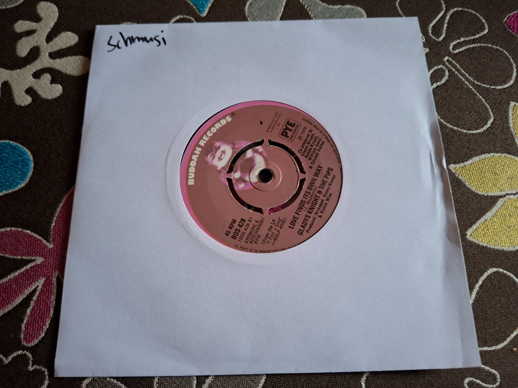 Schallplatten: Single 7'' Gladys Knight & The Pips – Gebraucht aus Burg AG von ..machine_rec..