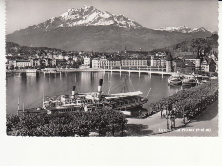 Cartoline postali: Luzern ca. 1950 – Usato da Bürglen TG venduto da StampGraf