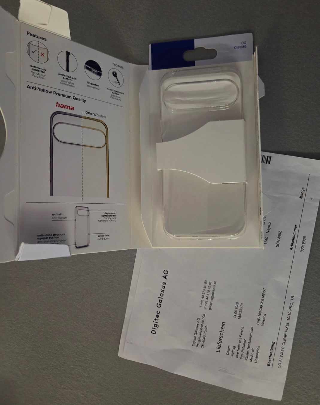 Hama Coques & Protection écran: Pixel 10/10 PRO Hama clear case – Neuf avec emballage d'origine à Neyruz FR par jon_p2y9 1