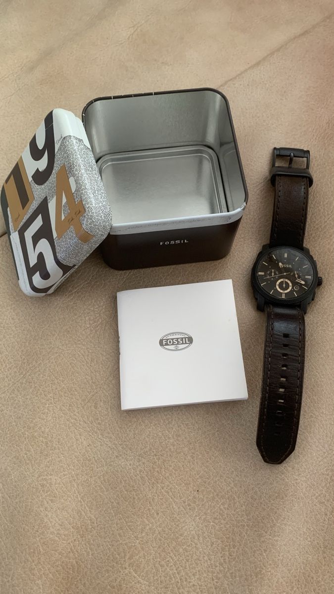Fossil Orologi: Fossil Chronograph Lederarmband – Usato da Aathal-Seegräben venduto da Sandmi11 3