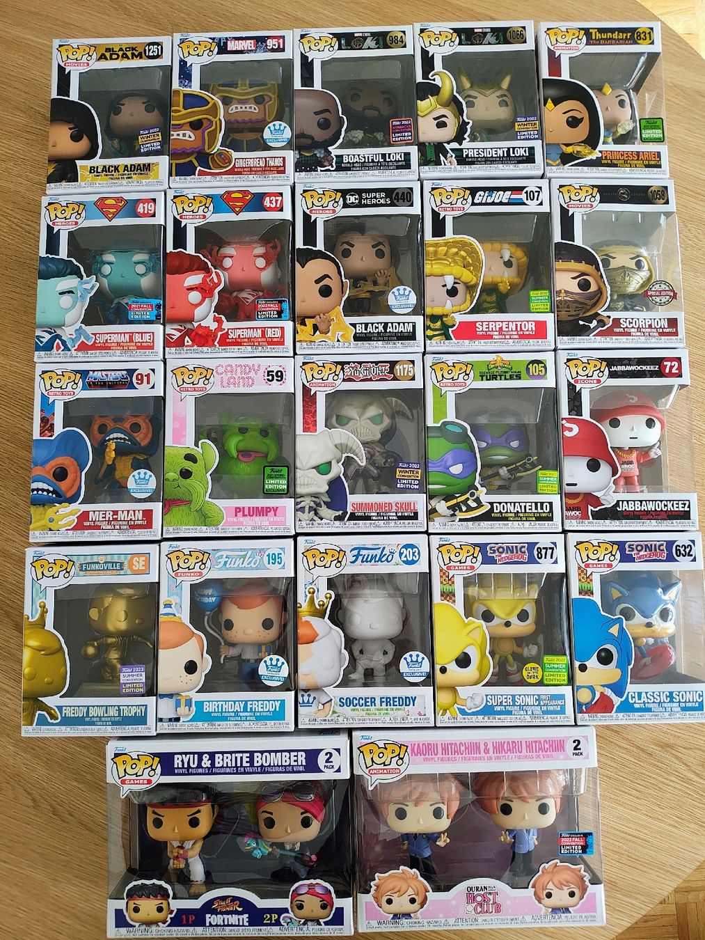 Funko Statuette: Funko Pop & Pop Pins : Divers - GROS LOT – Usato da Le landeron venduto da hugomes