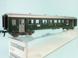 Fleischmann H0 5134 SBB EWII 2 Klasse , neuwertig