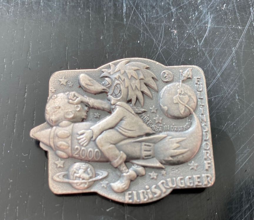 Placchette & Badge: Fasnacht Plakette Füllinsdorf 2000 – Usato da Günsberg venduto da Peso1