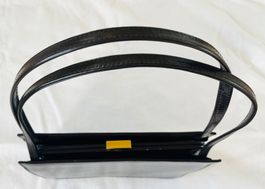 Elegant Vintage-Ledertasche aus den 1950er/1960er Jahren