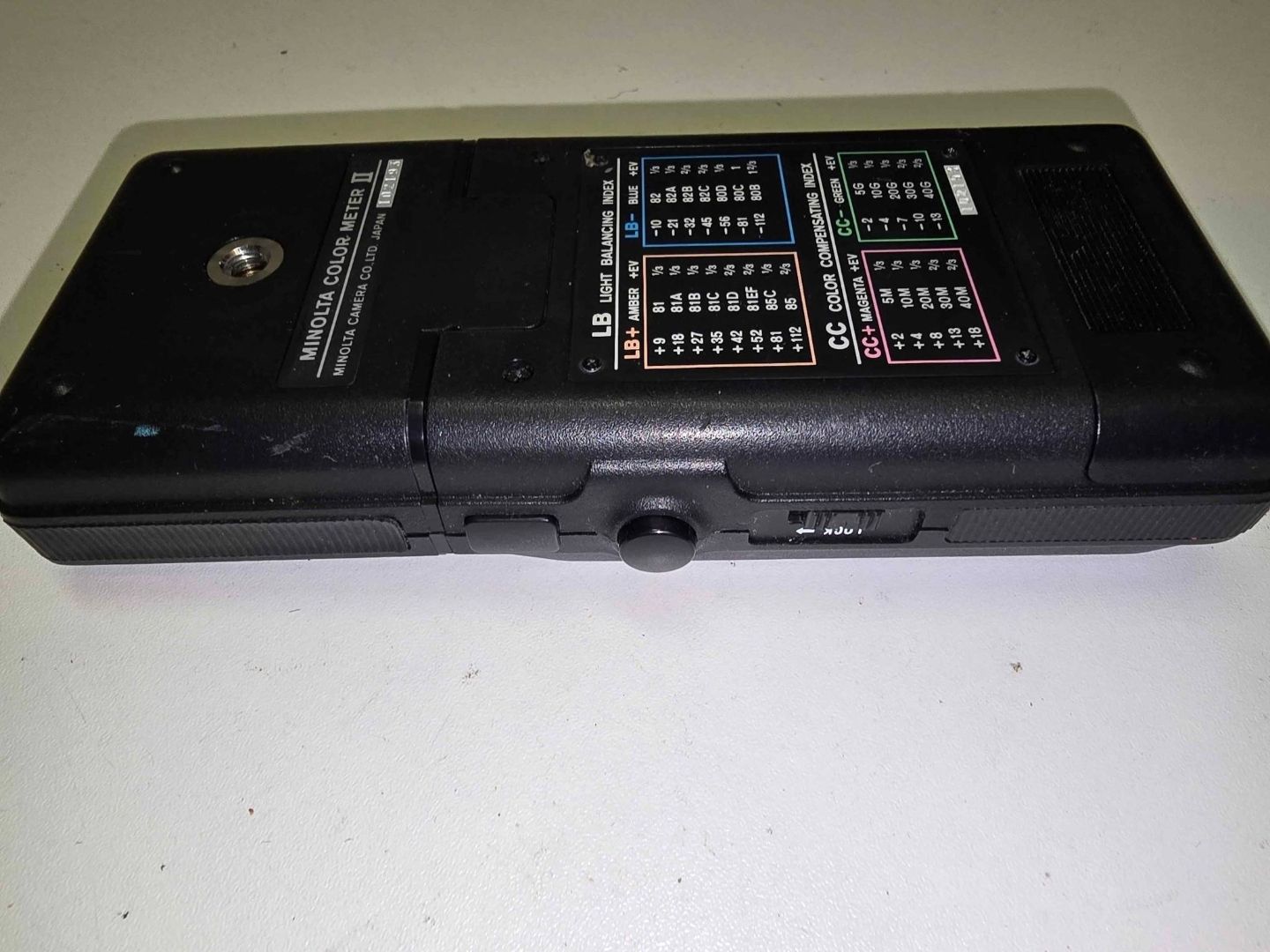 Misurare: Minolta Color Meter ll Lichtmesser – Usato da Lenzburg venduto da cameleoncolor 2