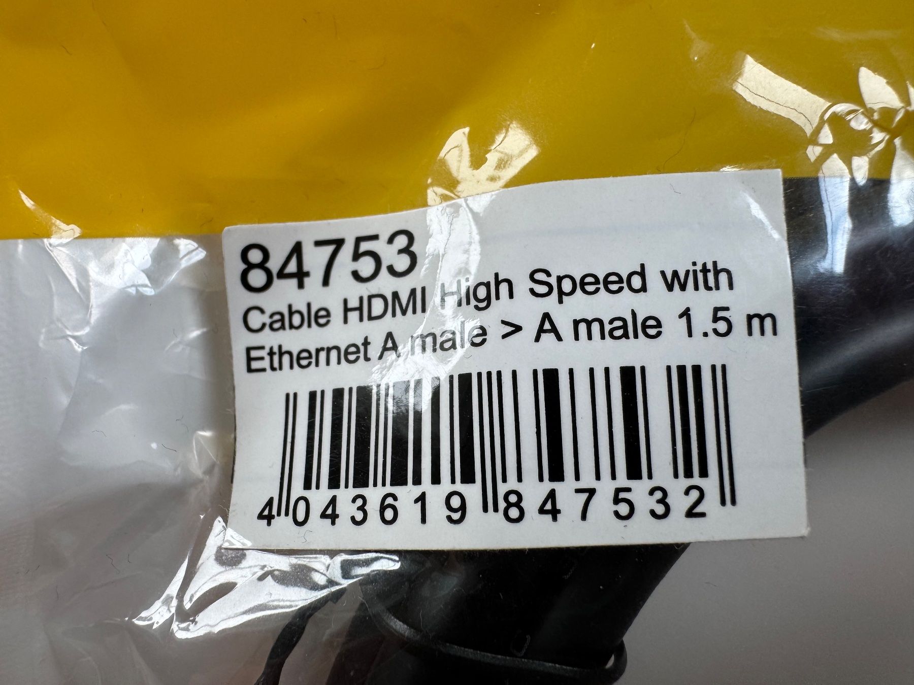 Cavi: Delock HDMI Kabel 1.5m – Nuovo e nell'imballaggio originale da Löhningen venduto da santafe06 1