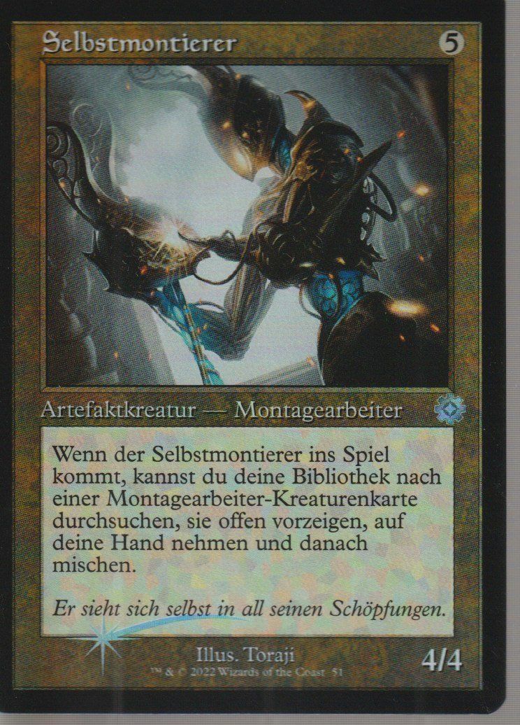 Magic The Gathering Carte collezionabili: Magic The Gathering MTG Retro Frame Artifact 51 FOIL Selbstm – Nuovo (secondo la descrizione) da Vezia venduto da Aquarius_Age