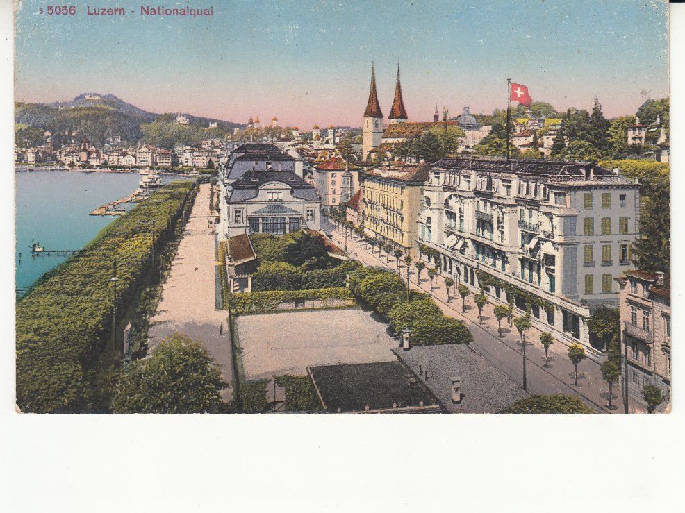 Cartoline postali: Luzern ca. 1920 – Usato da Bürglen TG venduto da StampGraf