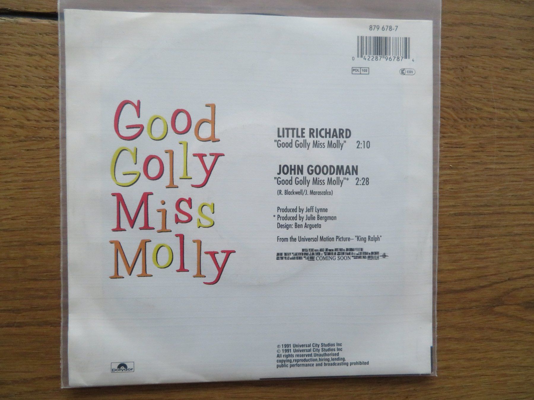 Schallplatten: John Goodman / Little Richard - Vinyl Single 7" – Gebraucht aus Zürich von max_cp5f 1