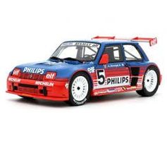 RENAULT 5 SUPER PRODUCTION 1987 BLAU/ROT 1:18 OTTO