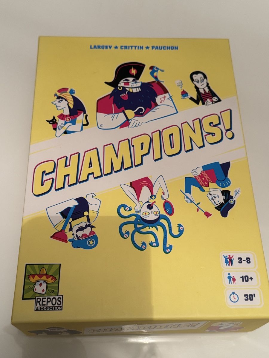 Giochi: Champions! - Das witzige Partyspiel – Usato da St. Margrethen SG venduto da des_lb7v