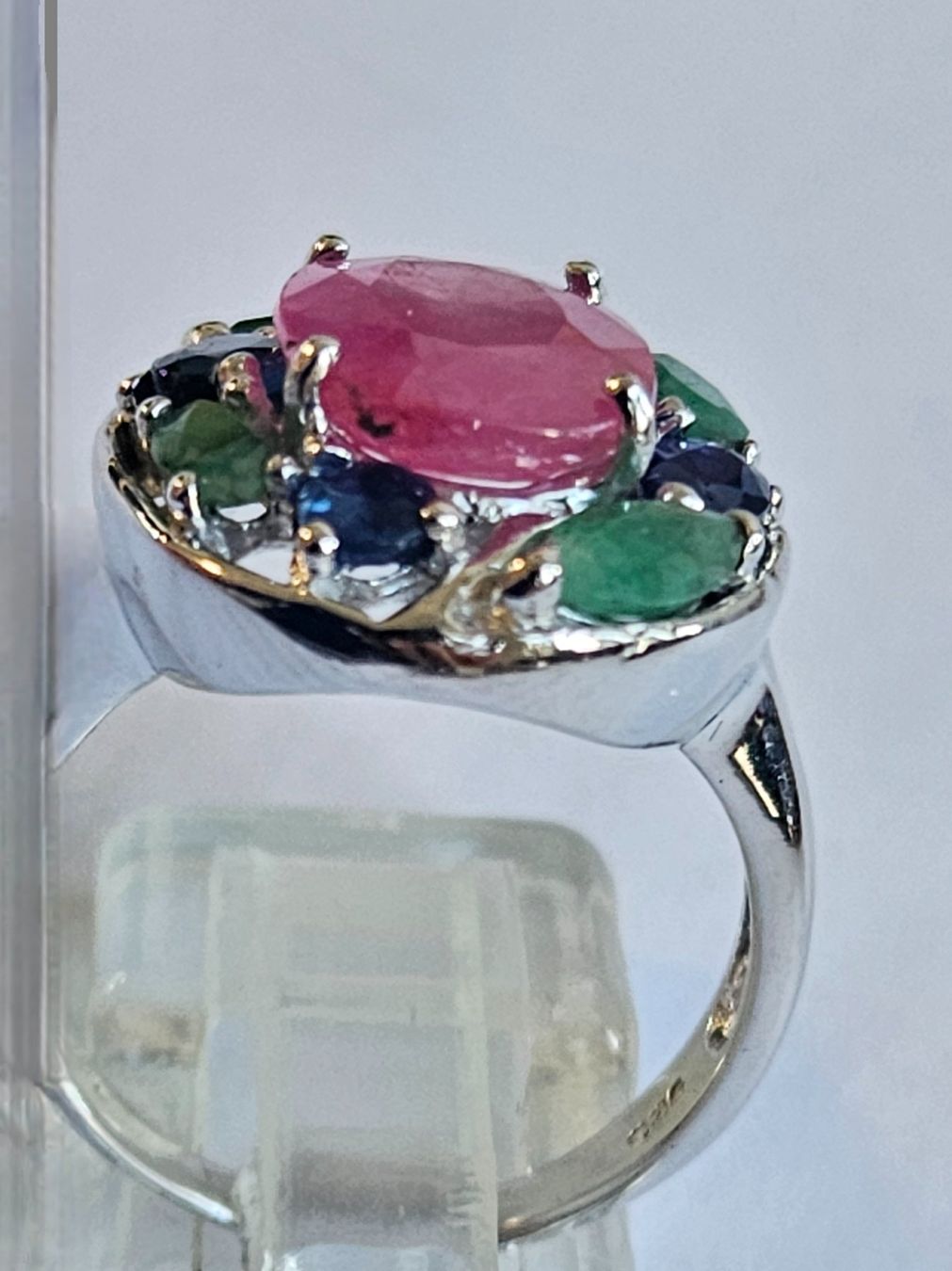 Anelli: Rubin Safir Smaragd Ring – Nuovo (secondo la descrizione) da Zürich venduto da benedikt12 1