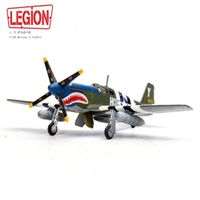 P-51B MUSTANG II USAAF BLUE NOSE BASTARDS Metall 1/72