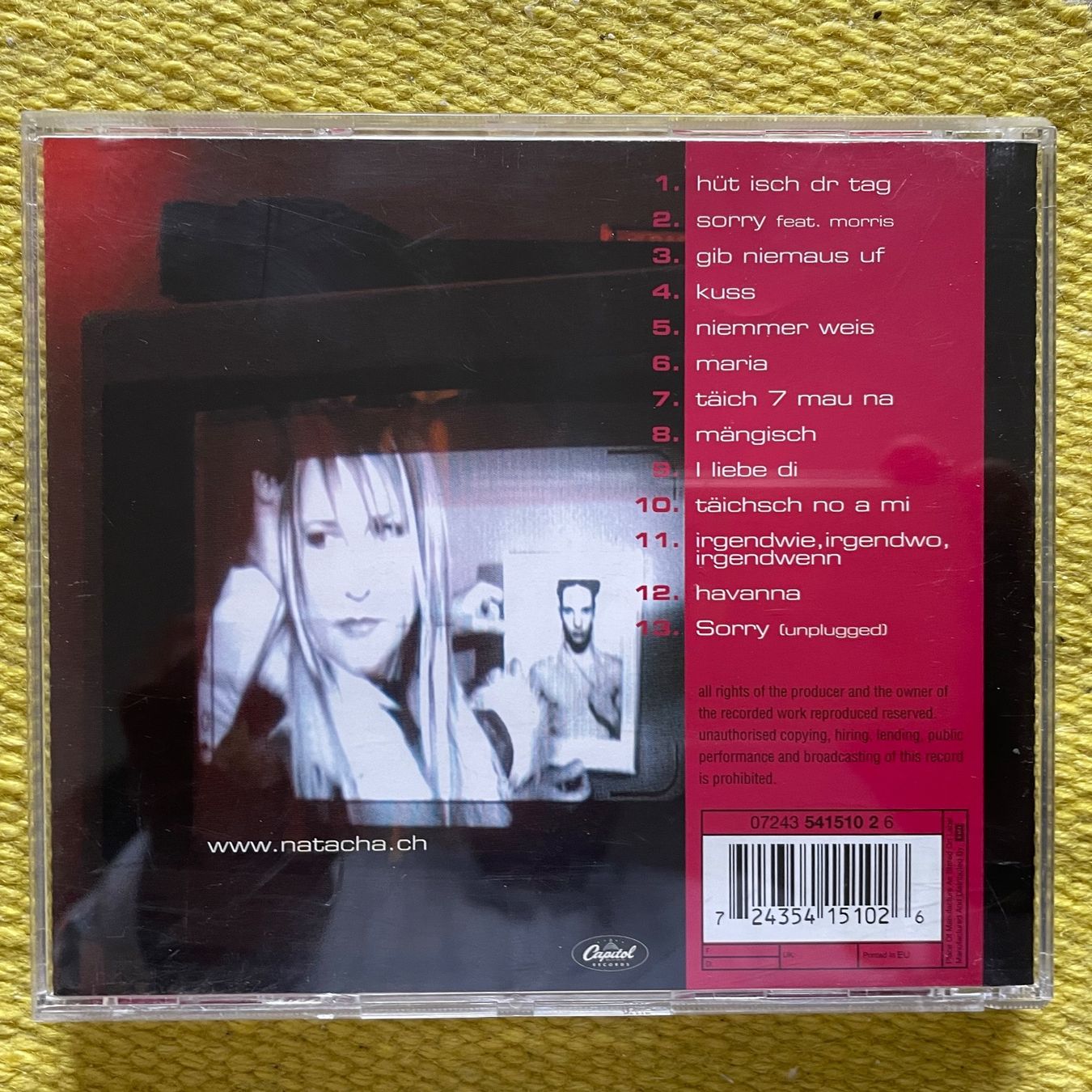 CD: NATACHA-KUSS – Usato da Rorschacherberg venduto da CD-Roli 1