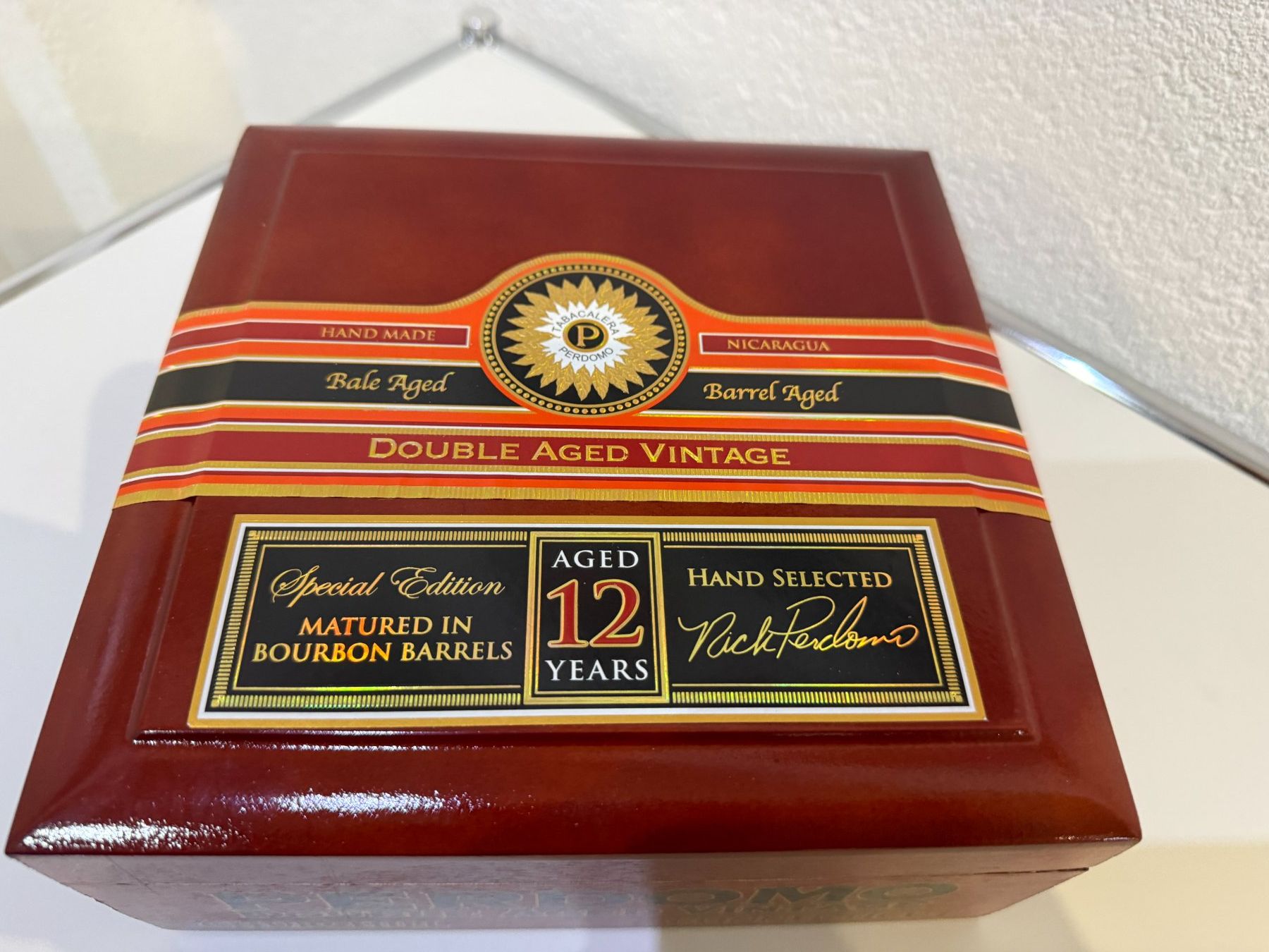 Altri Prodotti per fumatori: Schöne & elegante Zigarren-Box, Perdomo Double Aged Vintage – Nuovo (secondo la descrizione) da Unterengstringen venduto da Tnovus 2