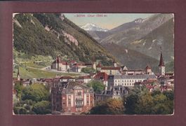 CHUR - Teilansicht - 1922 // Falte //