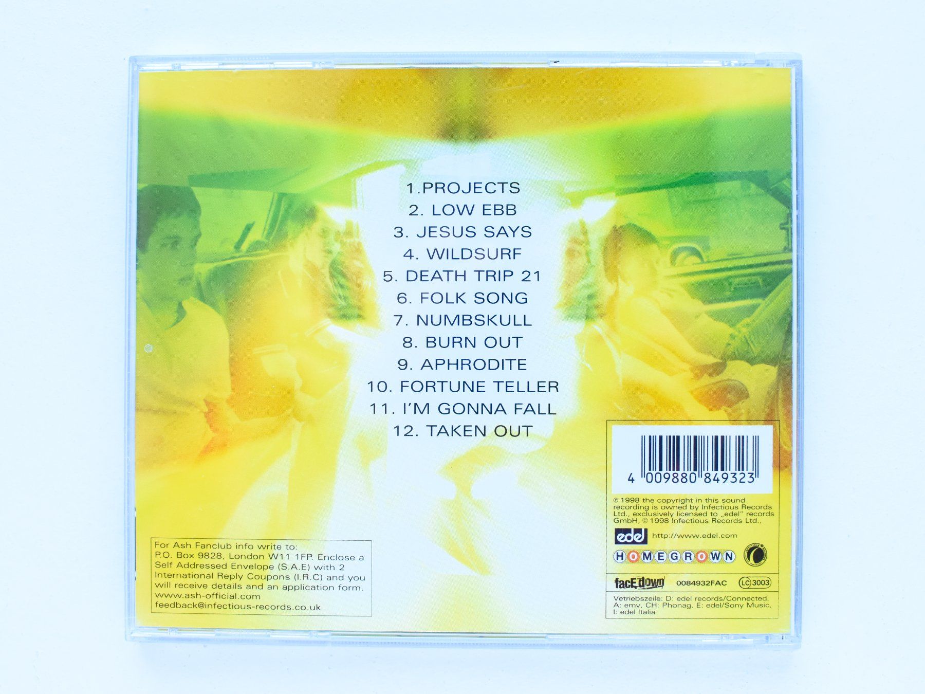 CD: Ash - Nu-Clear Sounds – Usato da Belmont-sur-Yverdon venduto da ag97 2