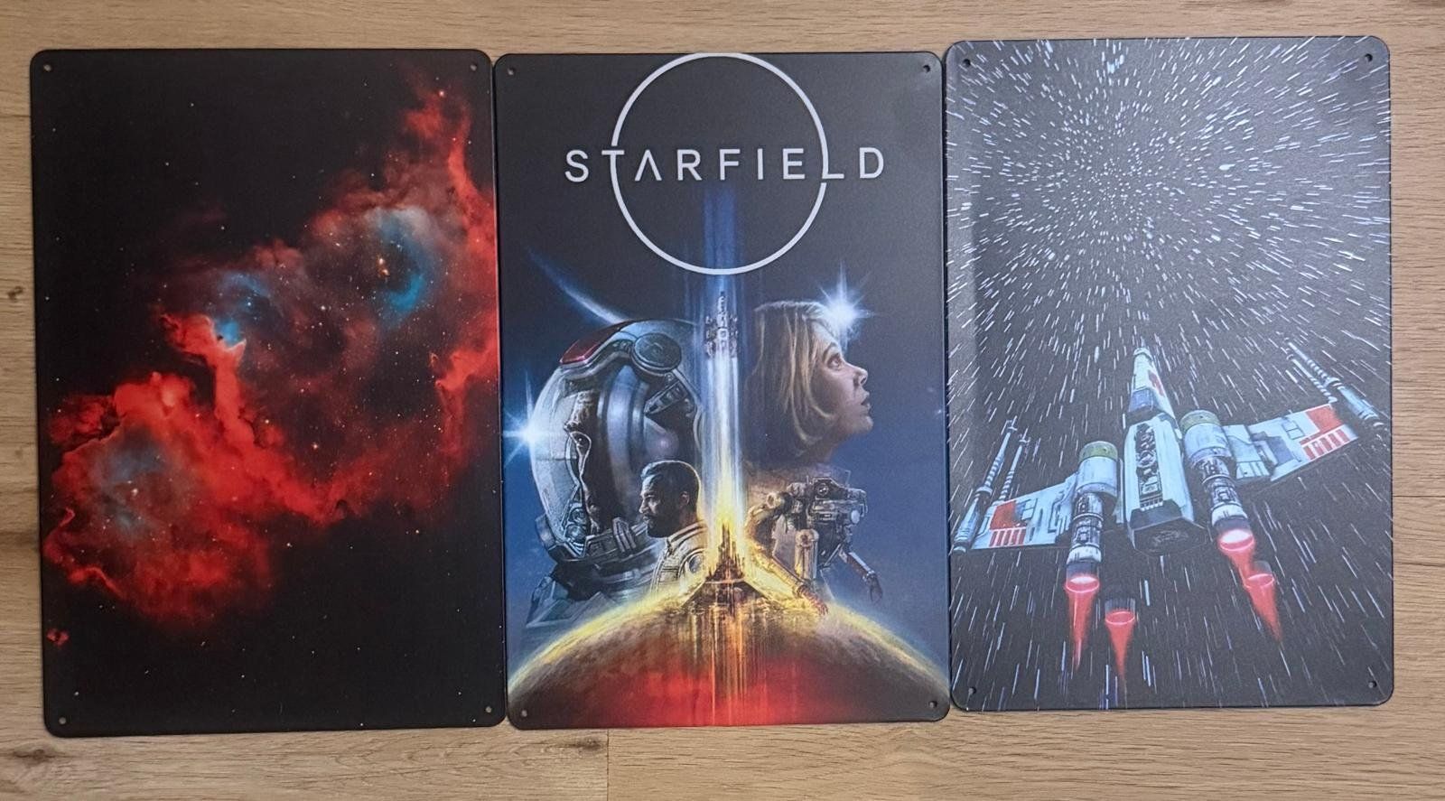 Ecriteaux: 3x Sci-Fi Blechschilder – Starfield – D'occasion à Koblenz par Anchorage187