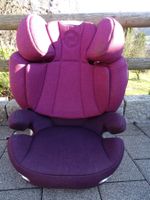 Cybex Solution X-Fix Kindersitz, Lila, 15-36 kg Top Zustand!