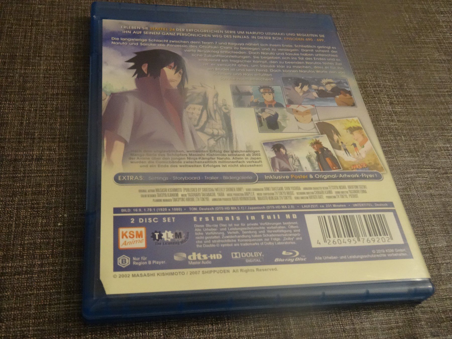 Tutti i DVDs: Naruto Shippuden Staffel 24 Blu-ray UNCUT – Usato da Olten venduto da Disc-Verkauf 2