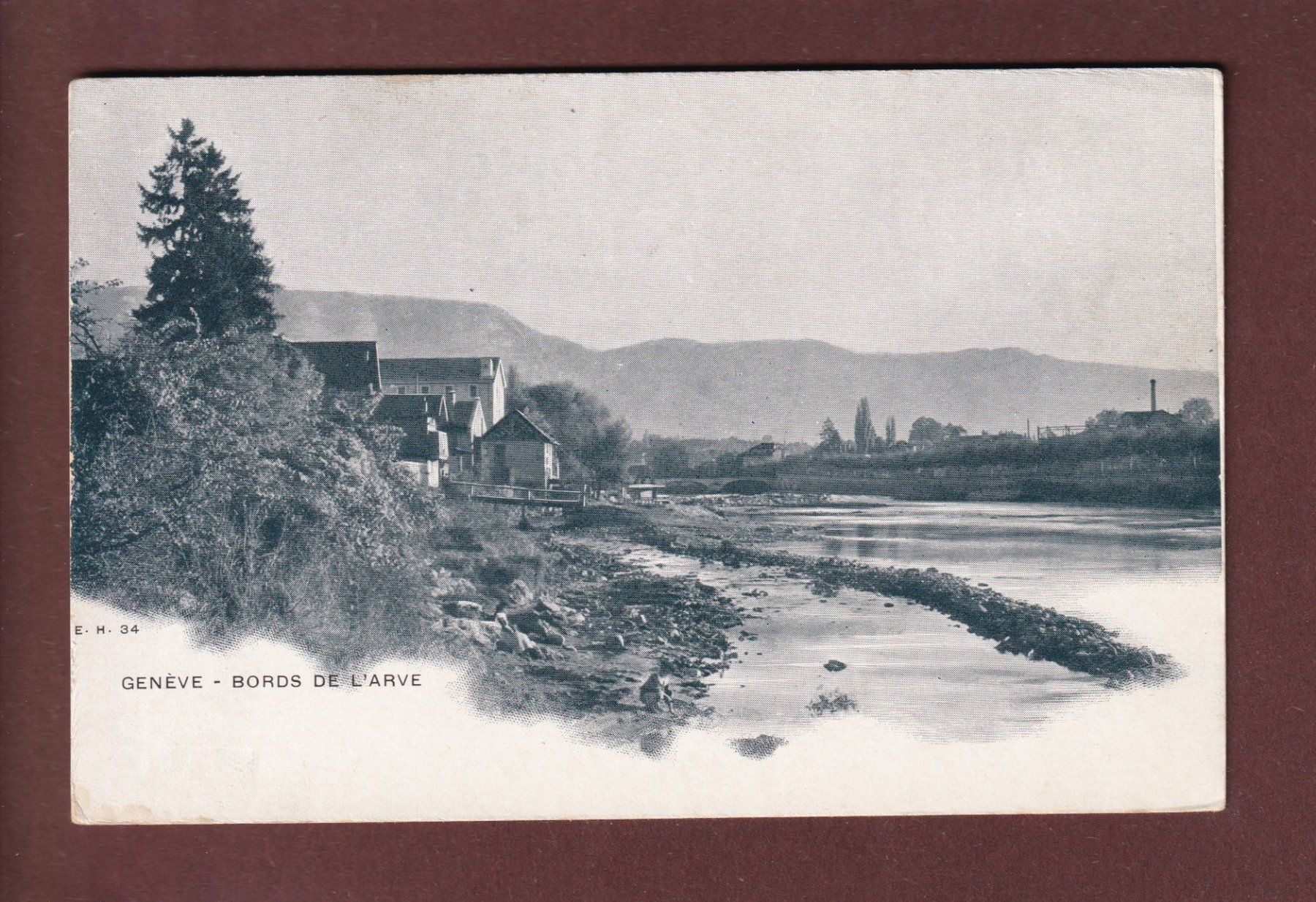 Cartes postales: GENEVE - Bords de l'Arve – D'occasion à Pully par nicecards