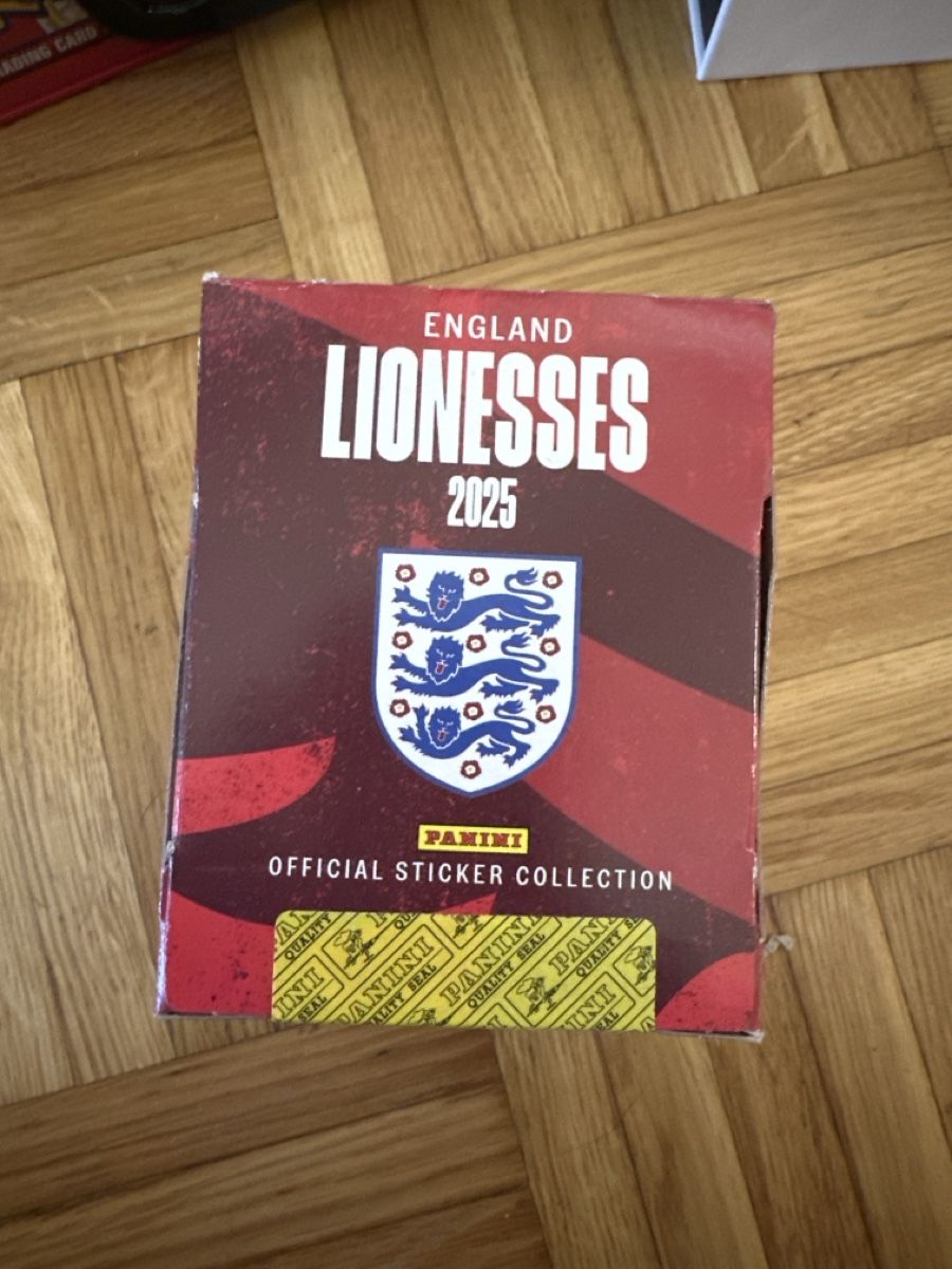 Panini Carte collezionabili: Panini England lionesses scellé – Nuovo e nell'imballaggio originale da Onex venduto da vik_2fny
