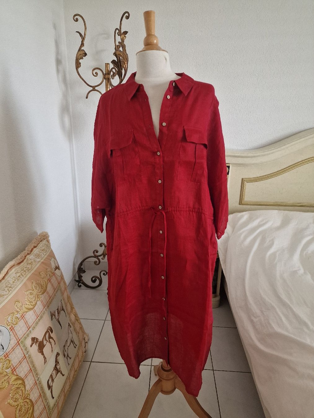 Robes: Leinen Blusenkleid In Linea Gr44 – Neuf (Voir description) à Oberglatt ZH par Alischa1