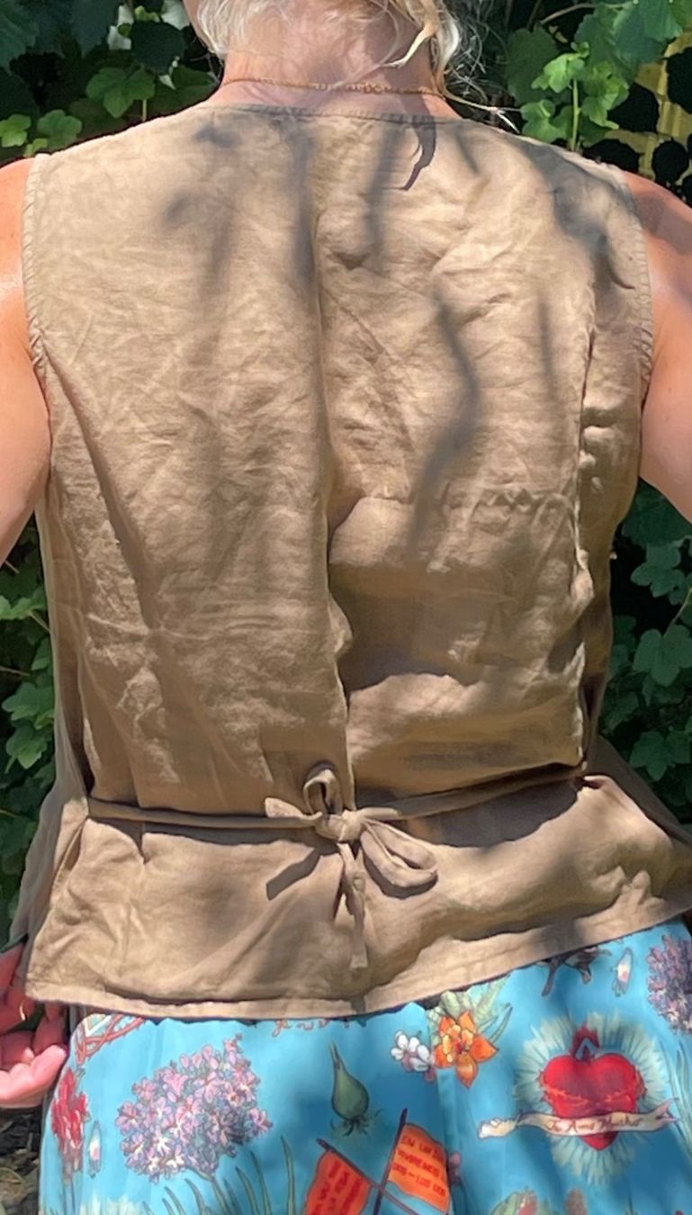 T-shirt: Chic Top lino  taglia M/L, elegante e comodo! – Nuovo (secondo la descrizione) da Gordevio venduto da LanaZimm 1