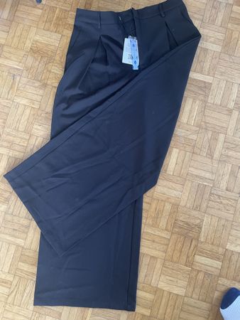 Pantalon noir CIDER neuf avec étiquette, taille L, stylé!