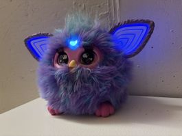 Interaktives Plüschtier Furby lila, gebraucht