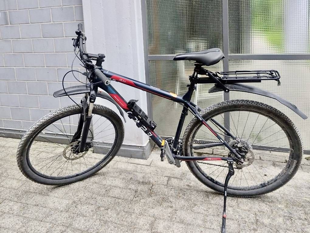Velos: Mountainbike 29" rot-schwarz Compel – Gebraucht aus Hünenberg See von Sandra.12