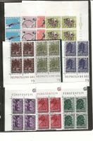 Lot postfische VB Serien 1957 - 1959 ** KP 532.--