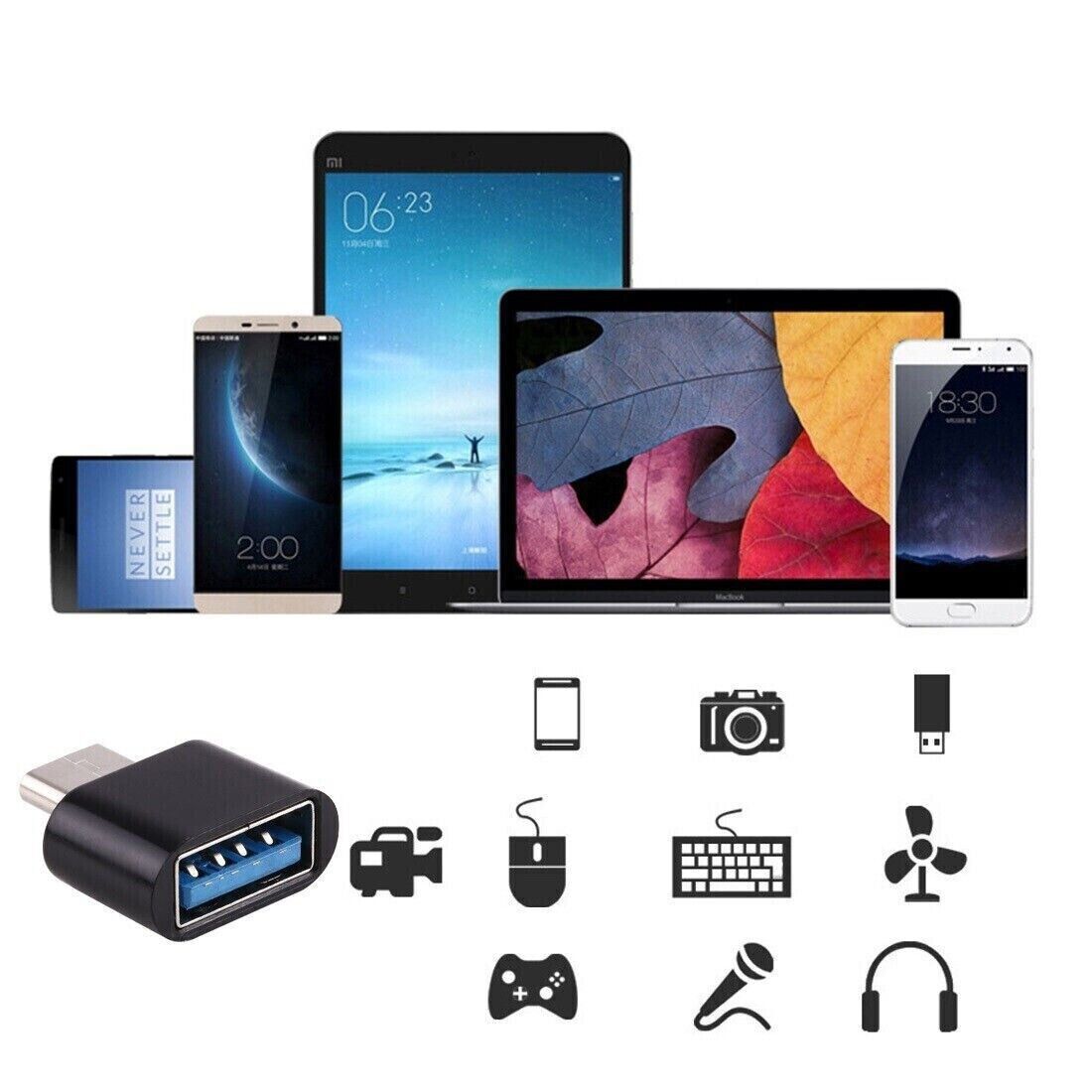 Unità & Adattatore: Buchse USB C auf USB A Adapter handy natel tablet – Nuovo (secondo la descrizione) da Kirchdorf AG venduto da Aarereussshop 1