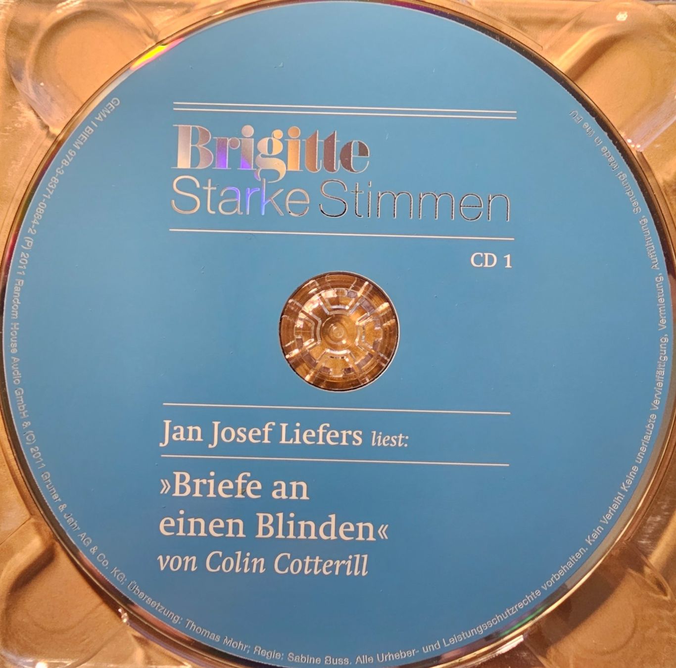 Audiolibri: Brigitte Starke Stimmen - Briefe an einen Blinden – Usato da Wahlen b. Laufen venduto da Cg10 1