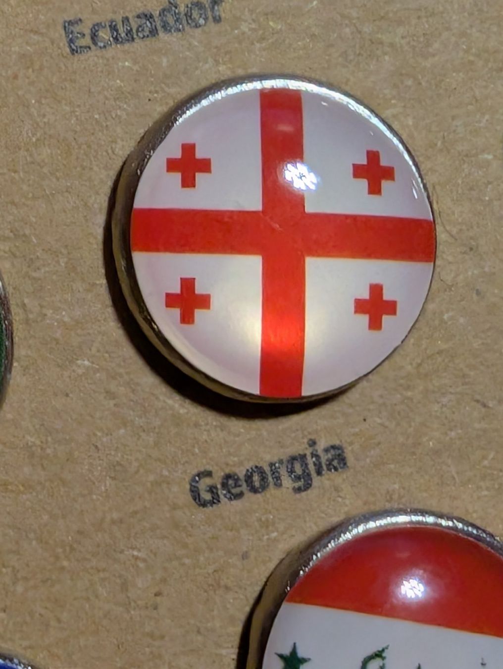 Plaketten & Abzeichen: Ansteckpin LW: Länderwappen – Gebraucht aus Oppligen von Pin-Fall-Shop