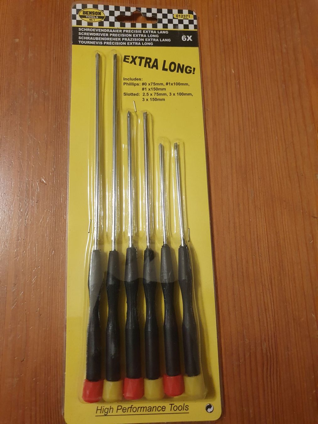 Tutti gli attrezzi: 6x Schraubenzieher Set, extra lang - Neu & Original! – Nuovo e nell'imballaggio originale da Wiedlisbach venduto da leiku88