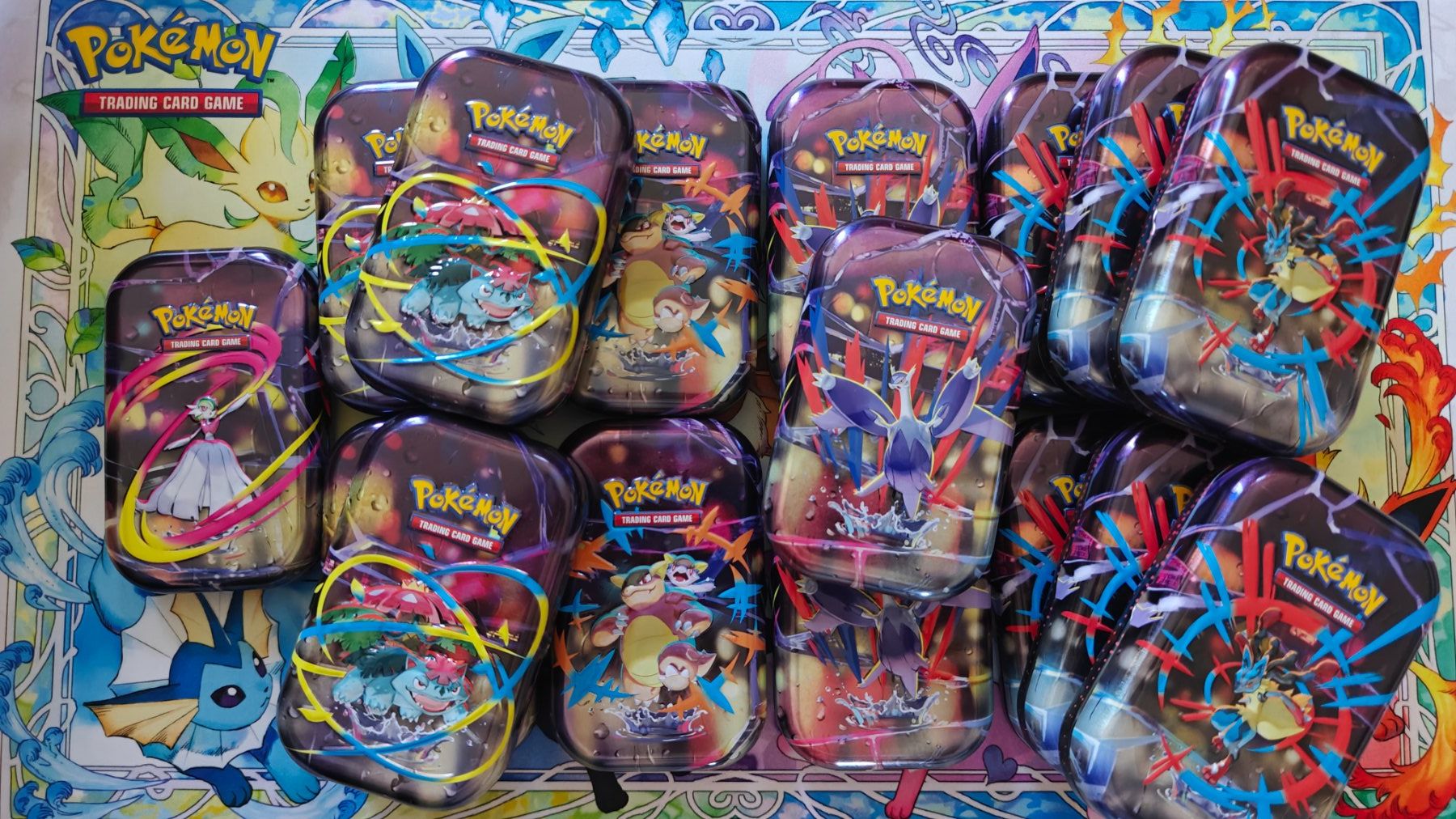 Pokémon Sammelbilder & Trading cards: 16 Mega Evolutions Mini Tins - Leer/Empty – Neu (gemäss Beschreibung) aus Zürich von cherizet