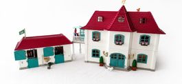 Schleich Reiterhof mit Pferd guter Zustand