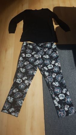 Dammenhose + Pullover Outfit Gr.L (44)