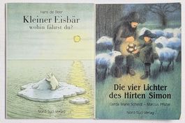 2x Büchlein vom  Marcus Pfister & Hans de Beer