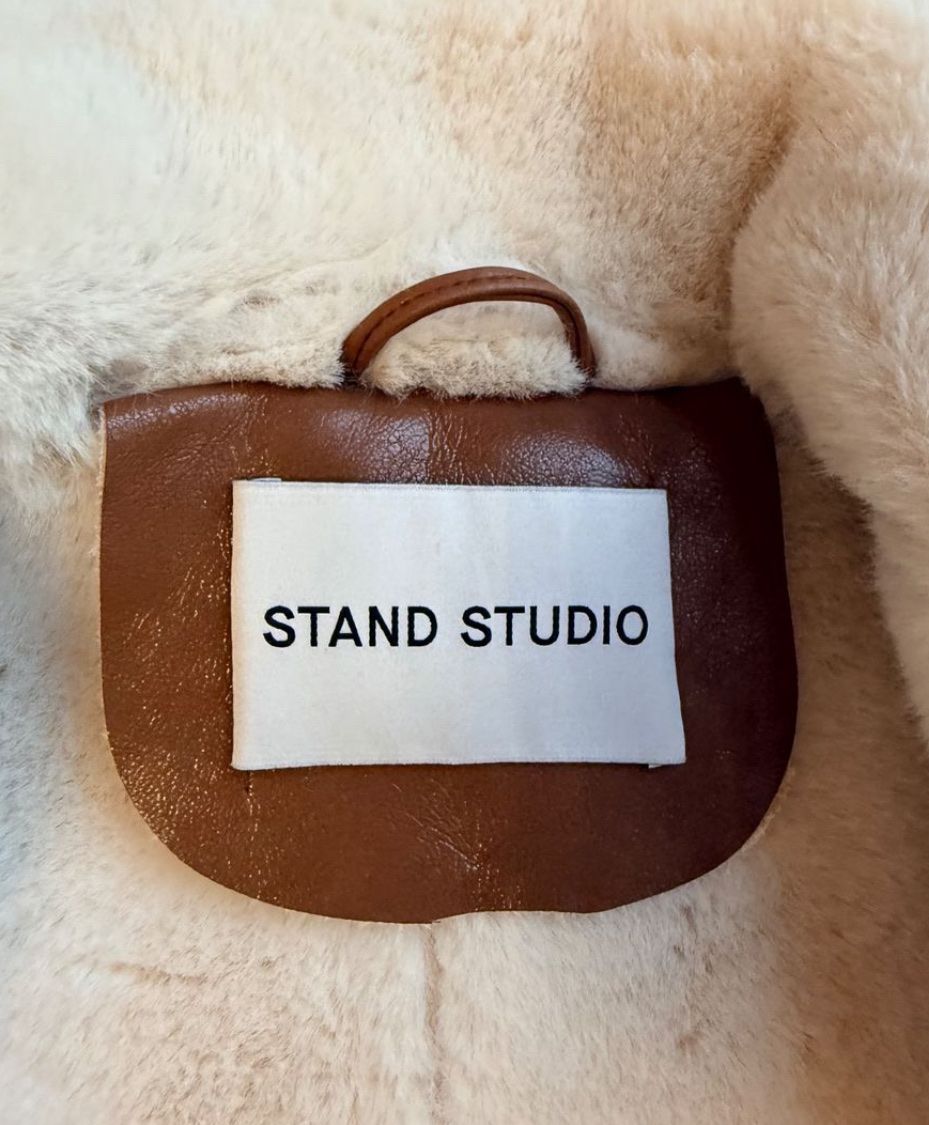 Stand Studio Giacche: STAND STUDIO FAUX SHEARLING BIKER JACKET – Nuovo (secondo la descrizione) da Uster venduto da Ninii003 3